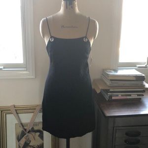 Black Grommet Dress from Urban Outfitters